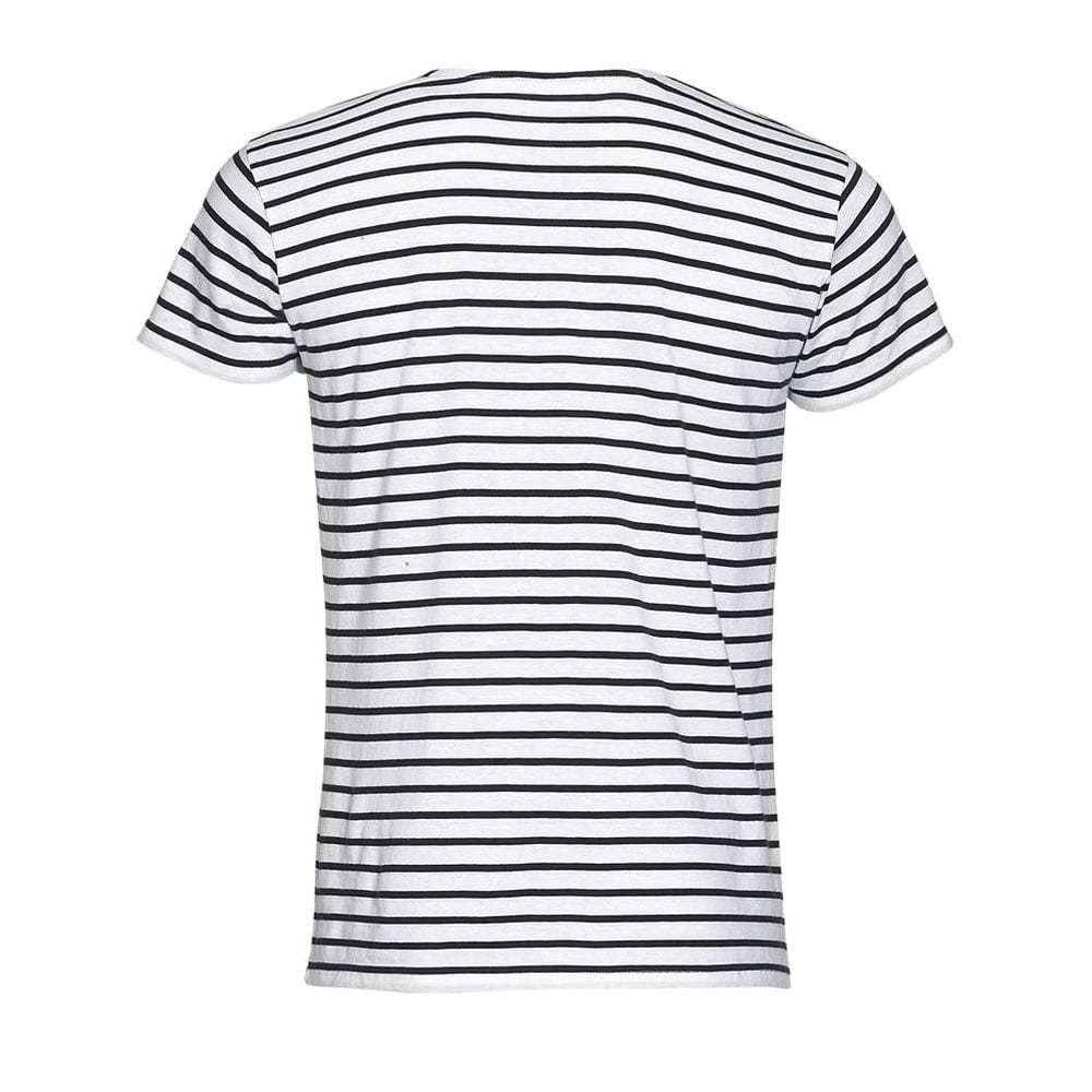SOL'S 01398 - MILES MEN Tee Shirt Homme Col Rond Rayé