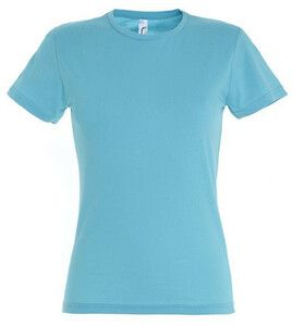 SOL'S 11386 - MISS Tee Shirt Femme Aqua