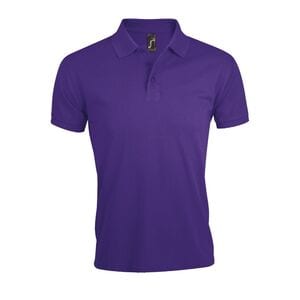 SOL'S 00571 - PRIME MEN Polo Homme Polycoton Violet foncé