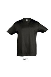 SOL'S 11970 - REGENT KIDS Tee Shirt Enfant Col Rond Noir profond