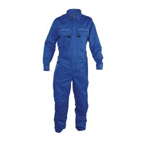 SOL'S 80902 - SOLSTICE PRO Combinaison Workwear Simple Zip Bleu bugatti