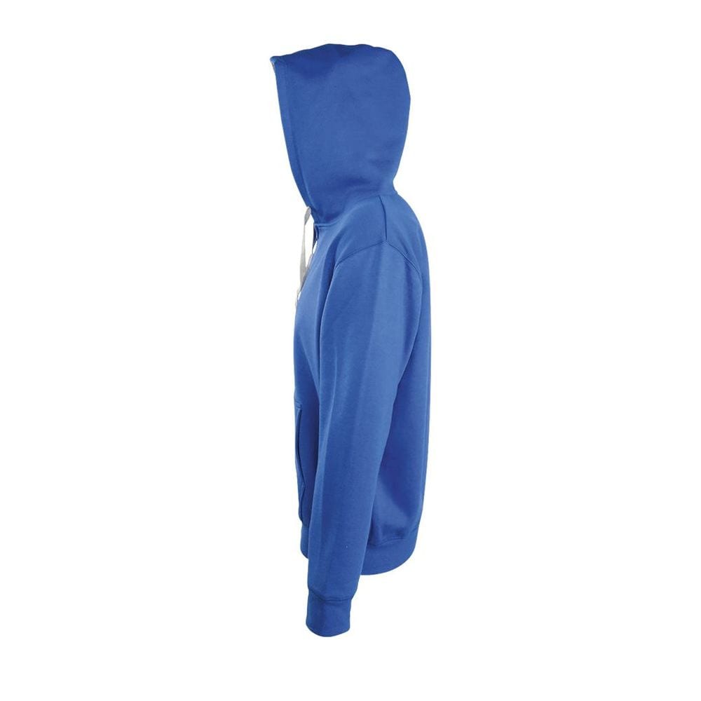 SOL'S 46900 - SOUL MEN Veste Zippée Homme Bicolore à Capuche Doublée Contrastée