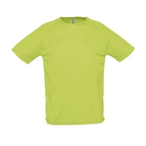 SOL'S 11939 - SPORTY Tee Shirt Manches Raglan Vert pomme