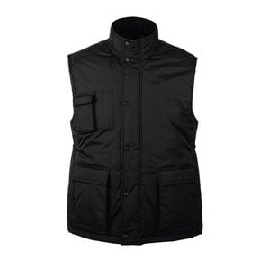 SOL'S 59100 - WELLS Bodywarmer En Ripstop Noir