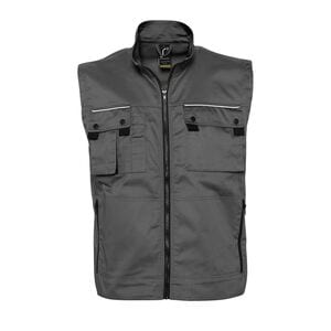 SOL'S 80500 - ZENITH PRO Bodywarmer Workwear Homme Gris foncé