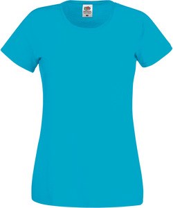 Fruit of the Loom SC61420 - T-shirt Original Femme Azur Blue