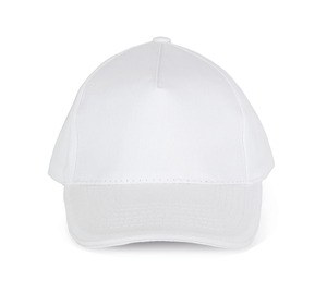 K-up KP148 - CASQUETTE ENFANT AVEC SANDWICH CONTRASTÉ - 5 PANNEAUX Blanc