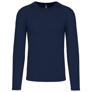 ProAct PA005 - T-SHIRT DOUBLE PEAU SPORT MANCHES LONGUES UNISEXE Sporty Navy