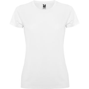 Roly CA0423 - MONTECARLO WOMAN T-shirt technique manches courtes Blanc