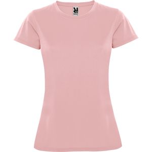 Roly CA0423 - MONTECARLO WOMAN T-shirt technique manches courtes Rose Pale