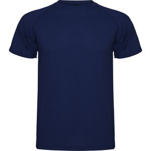 Roly CA0425 - MONTECARLO T-shirt technique manches courtes raglan Bleu Navy