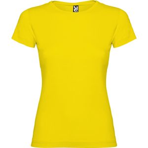 Roly CA6627 - JAMAICA T-shirt manches courtes avec coupe près du corps Jaune