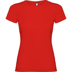Roly CA6627 - JAMAICA T-shirt manches courtes avec coupe près du corps Rouge