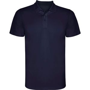 Roly PO0404 - MONZHA Polo technique en manches courtes Bleu Navy