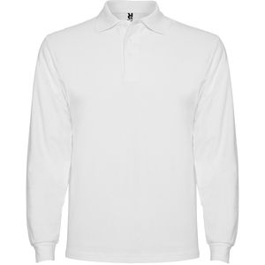 Roly PO6635 - ESTRELLA L/S Polo manches longues Blanc