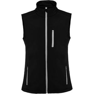 Roly RA1199 - NEVADA Gilet softshell 2 couches Noir