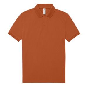 B&C BCID1 - Polo Homme Manches Courtes Orange