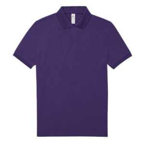 B&C BCID1 - Polo Homme Manches Courtes Pourpe