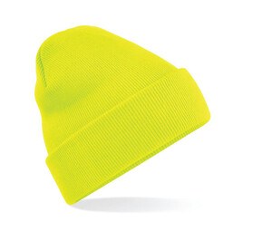 Beechfield BF045 - Bonnet avec Rabat Fluorescent Yellow