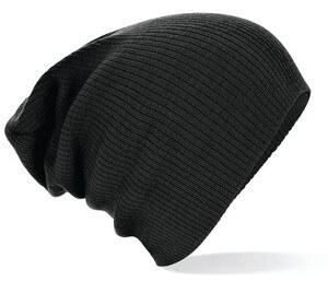 Beechfield BF461 - Bonnet 100% Doux Slouch Noir