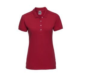 Russell JZ565 - Polo Femme Coton Classic Red