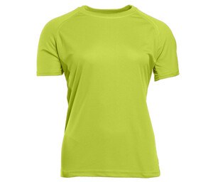 Pen Duick PK141 - Tee Shirt Sport Femme Fluorescent Yellow