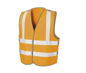 Result RS201 - Gilet Sans Manches Haute Visibilité Fluorescent Orange