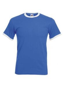 Fruit of the Loom SC245 - T-Shirt Homme Ringer 100% Coton