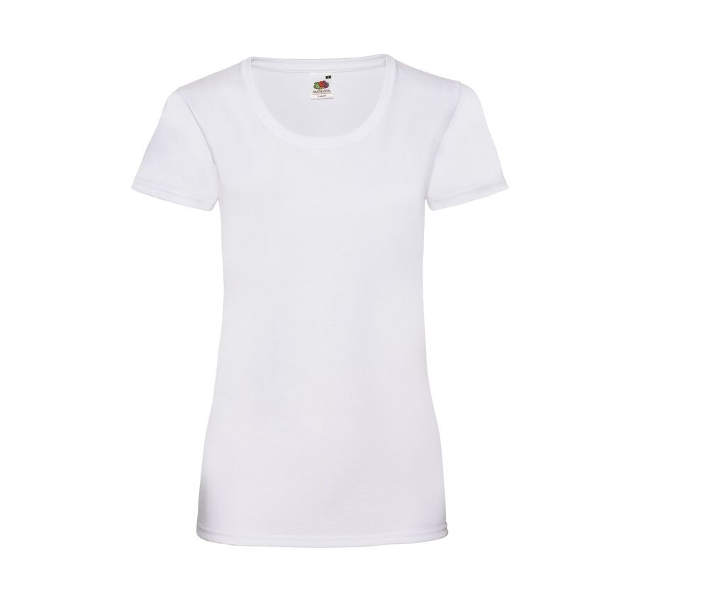 Fruit of the Loom SC600 - T-Shirt Femme Coton Lady-Fit