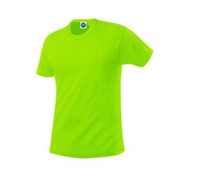 Starworld SW304 - Tee-Shirt Homme Performance Fluorescent Green