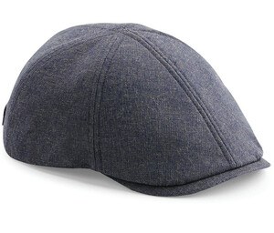 Beechfield BF621 - Casquette Plate Homme Coton Blue Linen