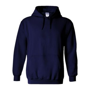 Pull à Capuche Gildan Homme Noir XL - Logo Coloré - Occasion Bon état