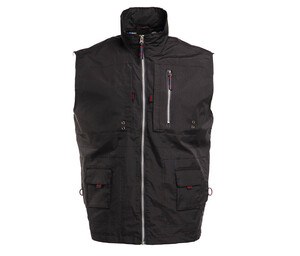 Pen Duick PK300 - Gilet Homme Multi-Poches Coupe-Vent