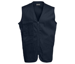 Pen Duick PK302 - Gilet Multi-Poches. Homme Marine