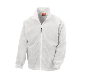 Result RS036 - Polaire Zippé Homme Blanc