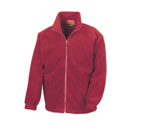 Result RS036 - Polaire Zippé Homme Rouge