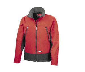 Result RS120 - Veste Polaire Sport Homme Soft-Shell Rouge/Noir