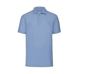 Fruit of the Loom SC280 - Polo Piqué Homme Ciel