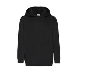 Fruit of the Loom SC371 - Sweat À Capuche Enfant Noir