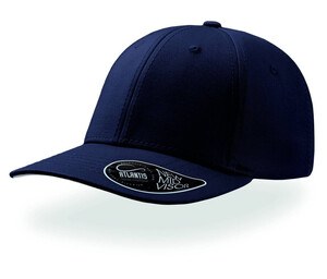 Atlantis AT030 - Casquette Pitcher Visière Mid Visor Navy