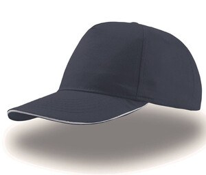 Atlantis AT004 - Casquette 5 Panneaux Navy/White