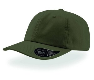 Atlantis AT024 - Casquette 6 Panneaux  Boucle Métal Vert Olive