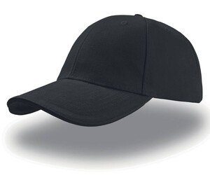 Atlantis AT003 - Casquette 6 Panneaux Sandwich Black/Black