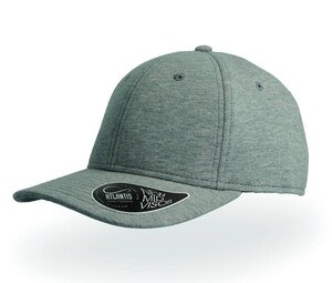 Atlantis AT059 - Casquette 6 Pans Mid Visor Jersey