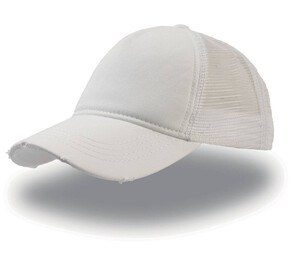 Atlantis AT082 - Casquette 5 Pans style Trucker Visière en Coton