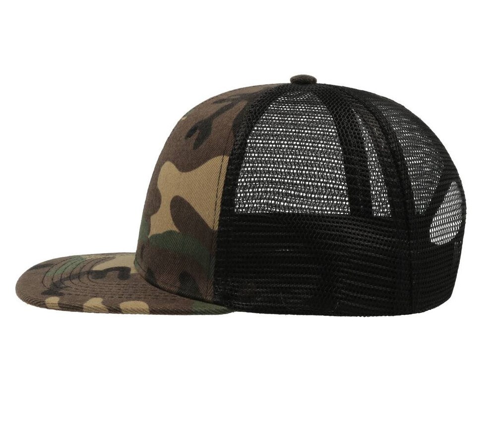 Atlantis AT092 - Casquette Visière Plate Style Trucker