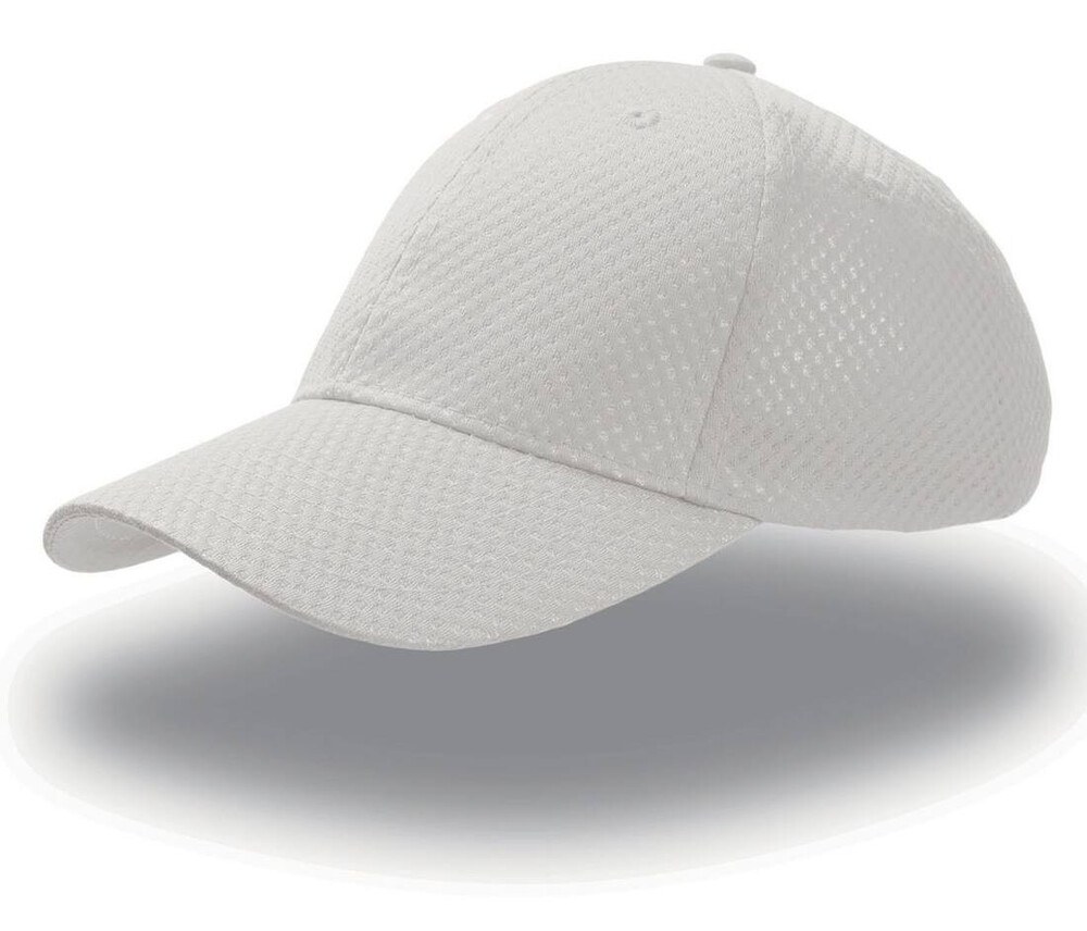 Casquette Camionneur Atlantis Snap Années 80 - Visière Plate - Blanche Et Marine - Taille Ajustable - Neuf Avec étiquettes