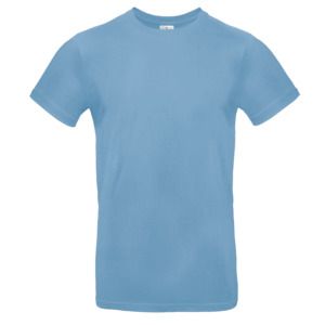 B&C BC03T - Tee-Shirt Homme 100% Coton Ciel