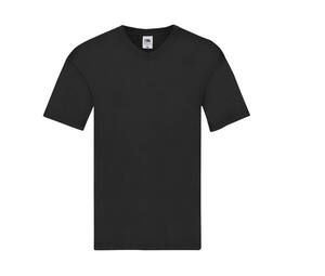 Fruit of the Loom SC224 - Tee Shirt Col V Original Noir