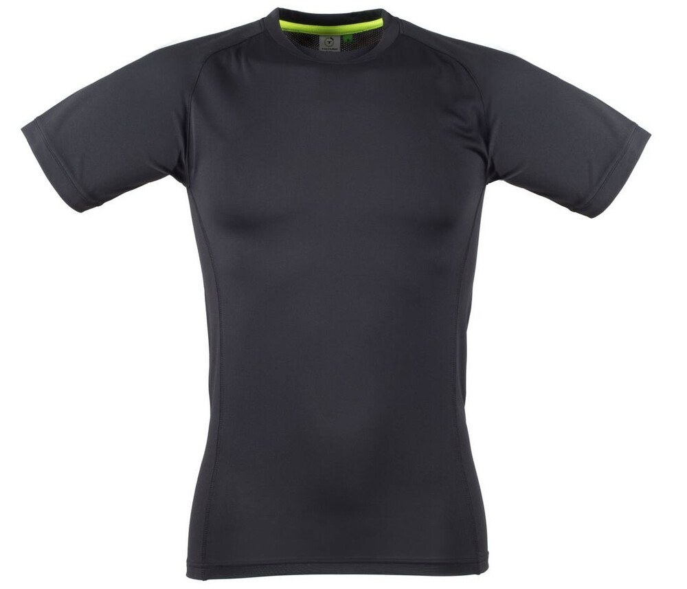 TCA T-Shirt Sport Homme Manches Courtes - Respirant, Léger, Idéal Musculation, Running, Galaxy 2.0
